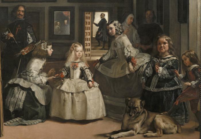 Detalle de Las Meninas. Foto: Museo Nacional del Prado