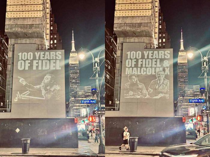 Homenaje a Fidel en Nueva York