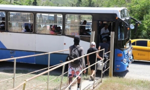Se ha priorizado una ruta de transporte para facilitar el traslado hacia este destino. FOTO DEL AUTOR