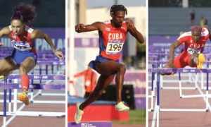 El atletismo, con 13 medallas, fue el motor impulsor de Cuba en Asunción. fotos: Mónica Ramírez