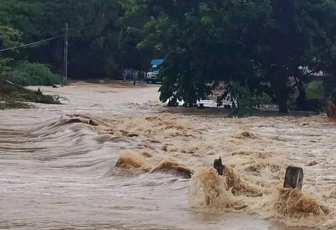 Intensas lluvias Santiago