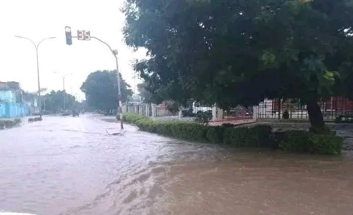 Intensas lluvias Santiago