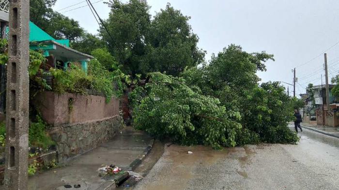 Intensas lluvias Santiago
