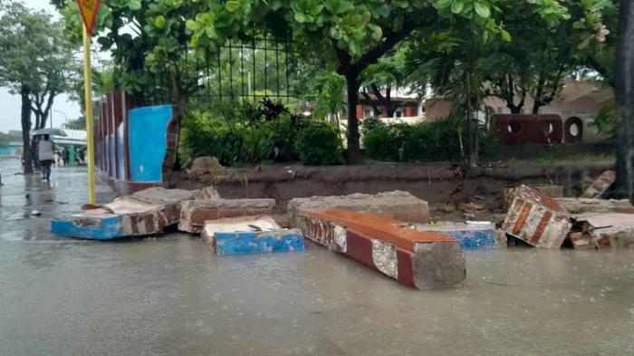 Intensas lluvias Santiago