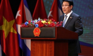 ENCUENTRO CON EL PRESIDENTE LUONG CUONG