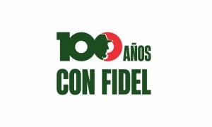 100 años con Fidel Logo