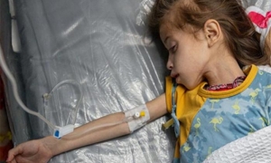 desnutrición infantil en Gaza