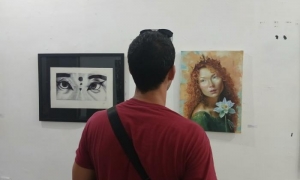 El Centro Provincial de Artes Plásticas y Diseño de La Habana se cuenta entre los espacios esenciales para
el arte contemporáneo de la Isla. FOTO DEL AUTOR