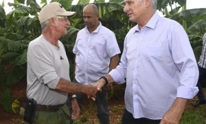 Díaz Canel en Artemisa
