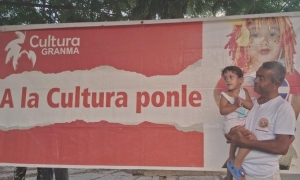 El arte encuentra entre la gente su sentido. Foto de la autora
