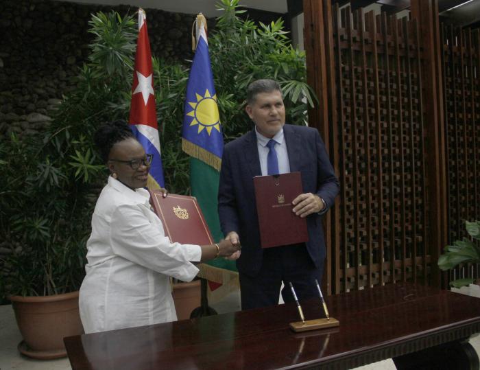 «Los resultados serán medidos a partir del avance que se logre en la puesta en práctica», dijo la Ministra namibia. foto: Juvenal Balán