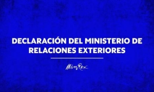 Declaración del Minrex