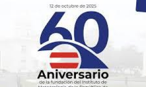 Distinción Conmemorativa Aniversario 60 de la fundación del Instituto de Meteorología (Insmet)