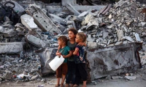 La cifra de más de 20 000 niños muertos en Gaza, desde el 7 de octubre de 2023, trasciende como una de las manchas más humillantes de la tragedia. FOTO: PRENSA LATINA