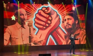 Campaña de solidaridad de Vietnma con Cuba