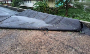 Primeras imágenes de la afectación de Melissa