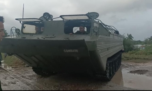 Rescate en Cacocum, huracan Melissa