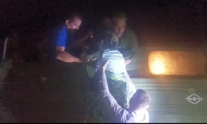 huracan Melissa,rescate