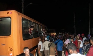 Comunidad Cauto Embarcadero, en Río Cauto por fuertes inundaciones