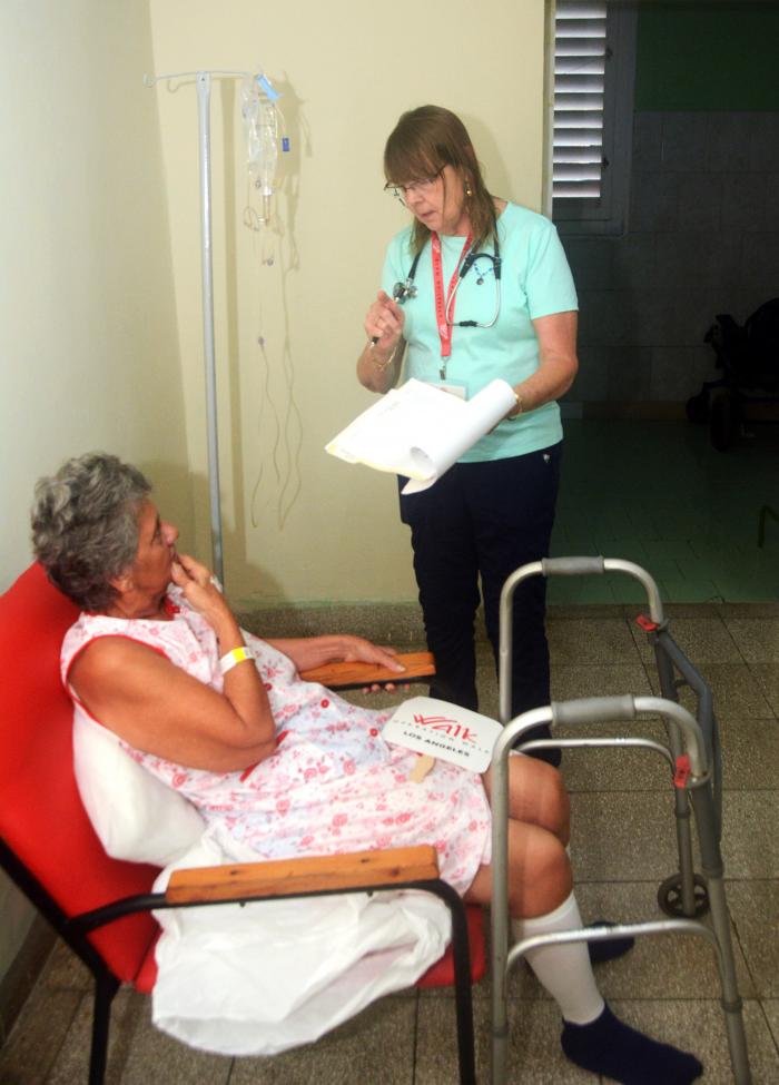 Hospital Ortopedico Docente,Frustoso Rodriguez,Operation Walk Los Angeles CA.
