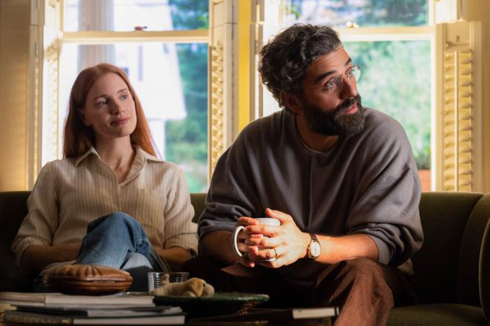 Jessica Chastain y Oscar Isaac en Secretos de un matrimonio.
