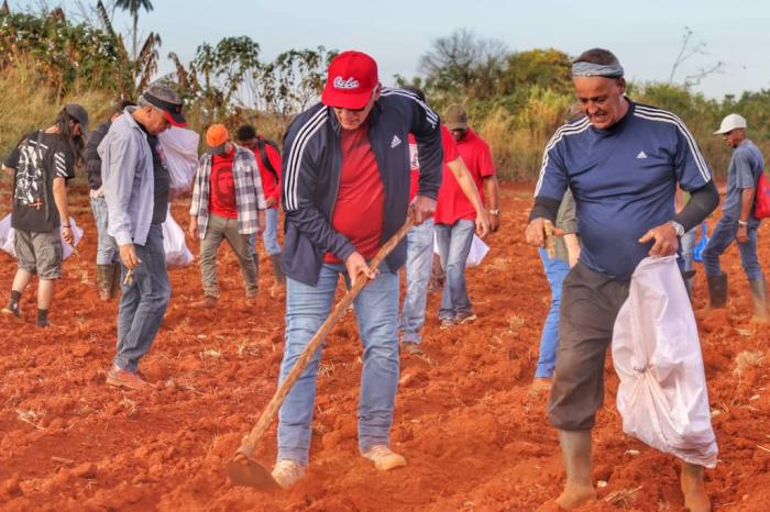 Díaz CANEL-TRABAJO VOLUNTARIO