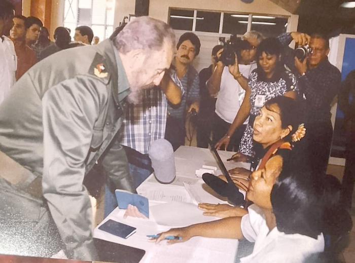 Fidel conversaba, preguntaba, se interesaba por muchas cosas, así era él. FOTOS CORTESÍA DE LOS ENTREVISTADOS
