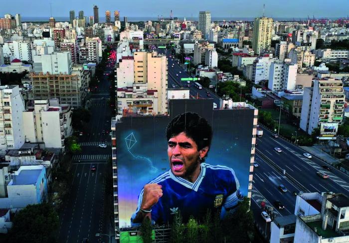 Maradona constituye un ídolo en Argentina y para muchas personas en el mundo. FOTO: LA NACIÓN