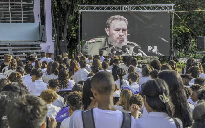 Con Fidel en el corazón