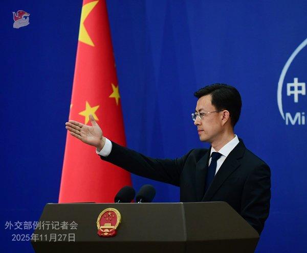 Guo Jiakun, portavoz del Ministerio de Relaciones Exteriores de China. 