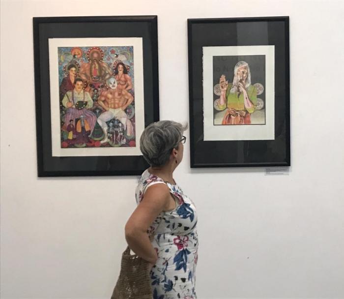 En Conexiones fi guran 18 artistas invitados. FOTO: ISNIEL DÍAZ AROCHA