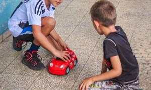 juguetes por sonrisas