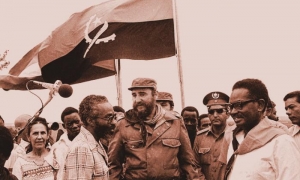 Visita el presidente Fidel Castro a Angola