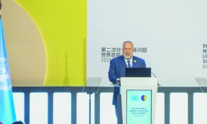 Marrero Cumbre Mundial sobre Desarrollo Social en Copenhague