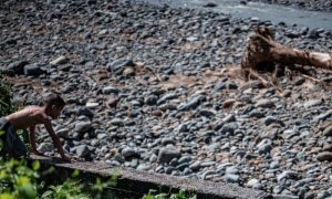 «Lo que más me gusta en la vida es el río», grita el niño.
