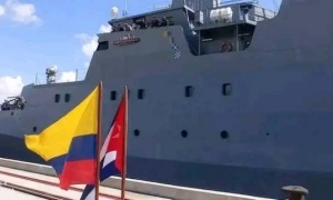 La ayuda colombiana llega a puerto santiaguero