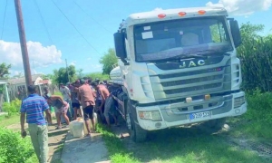Abasto de agua en Guantánamo