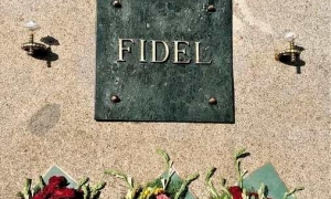 El homenaje a Fidel no faltó en Santiago 