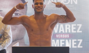 Erislandy Álvarez enfrentará al mexicano Rogelio Jiménez, dueño de 14 victorias, dos empates y una derrota en el profesionalismo. foto: Ricardo López Hevia