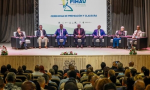 El Primer Ministro, Manuel Marrero Cruz, recorre la Feria de la Habana en el recinto Ferial EXPOCUBA y preside acto de calusura y entrega de premios. Fotos JMC