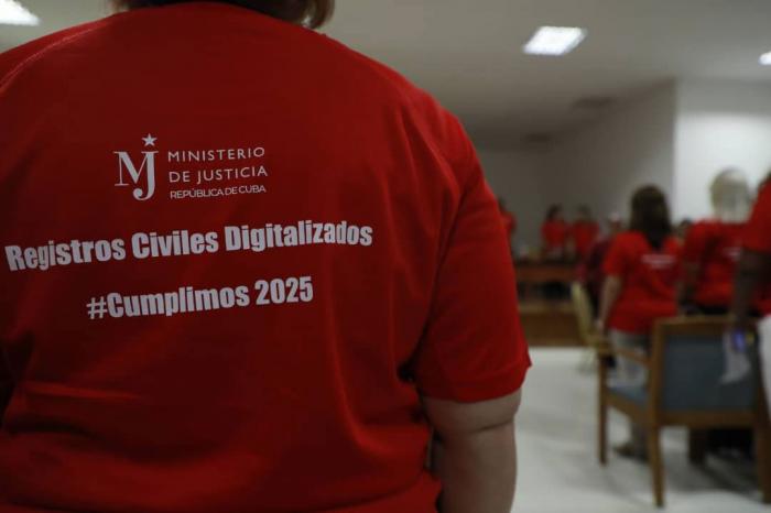 Culmina digitalización del Registro Civil