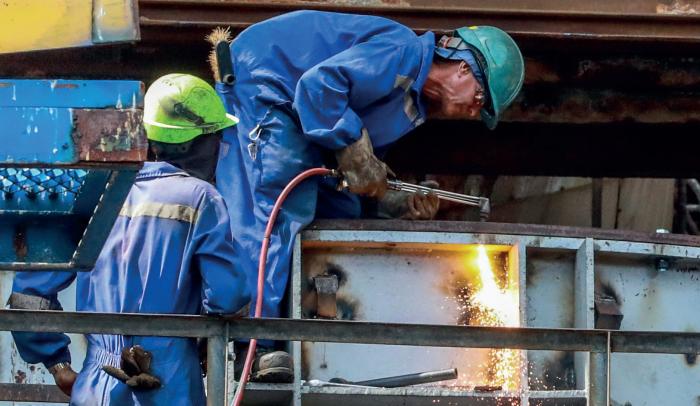 Se avanza en la instalación de los parques solares fotovoltaicos. FOTO: JOSÉ M. CORREA