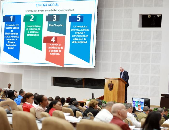 sesión plenaria de la Asamblea Nacional del Poder Popular