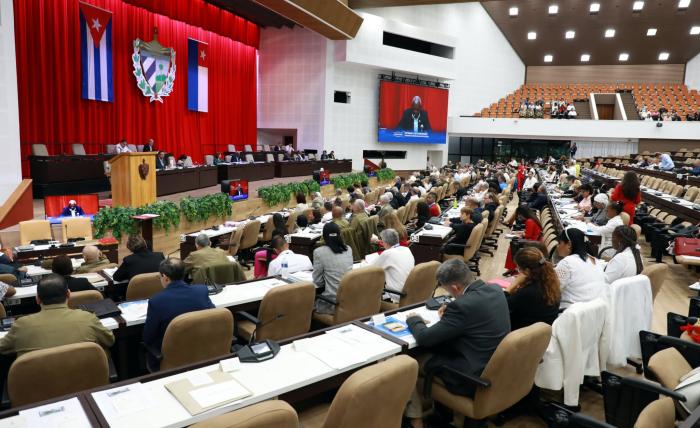 sesión plenaria de la Asamblea Nacional del Poder Popular