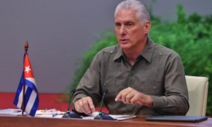 «El alba continuará siendo espacio esencial de solidaridad y digna resistencia», aseguró Díaz-Canel.
FOTO: ALEJANDRO AZCUY