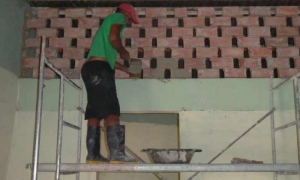 Construcción de farmacia