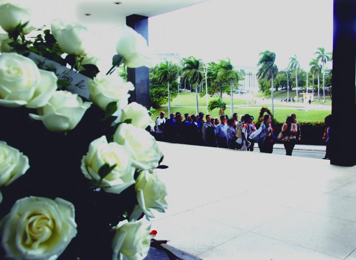 Honor y gloria en la sede del MINFAR a los 32 combatientres cubanos caidos en Venezuela en defensa de la agresión a Venezuela