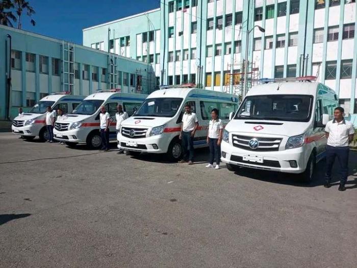 Santiago de Cuba 
Comienzan a prestar servicios nuevas ambulancias del altas prestaciones 