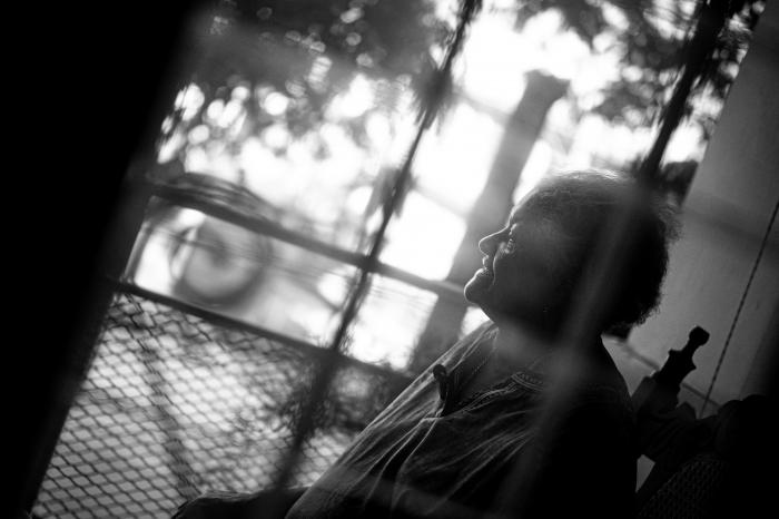 Entrevista a Xonia Jiménez: Bibliotecaria y esposa del pintor Pedro de Oraá. FOTO: NIEVES MOLINA