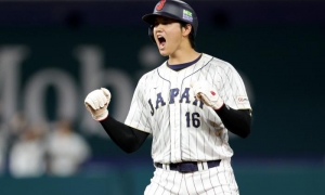Shohei Ohtani solamente actuará como bateador designado en el Clásico Mundial de Beisbol, del 5 al 17 de marzo, a menos que se presentara lo que él mismo calificó una «oportunidad tentadora para lanzar».